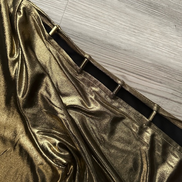 Beautiful Gold Blouse by Michael Kors - Picture 2 of 3